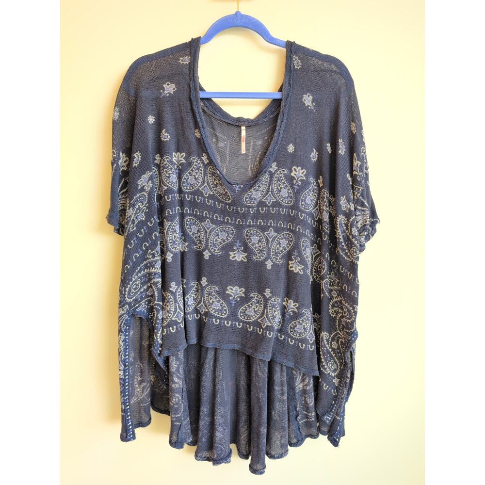 Free People No Matter What Top in Cool Combo size xs - Picture 2 of 5